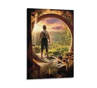 LSCUTBN Póster de The Hobbit 1 póster decorativo de lienzo para pared e impresión artística moderna para decoración de dormitorio familiar, 60 x 90 cm