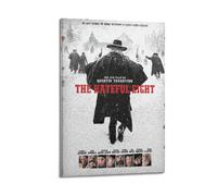 LSCUTBN Póster decorativo de la película The Hateful Eight. Póster decorativo de lienzo para pared e impresión artística moderna para decoración de dormitorio familiar, 60 x 90 cm