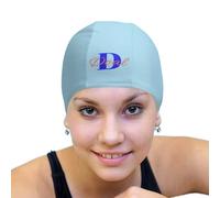 LSDINDF Gorro de natación Personalizado para niños, Gorro de natación con tu Nombre/Foto/Logo, Gorro de natación Personalizado para Mujeres y Hombres, fácil de Poner y Quitar, Resistente al desgarro.
