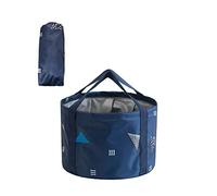 Lseqow Cuenca de baño de pies plegable portátil plegable bañera de pies de viaje cubo de agua plegable para acampar lavado