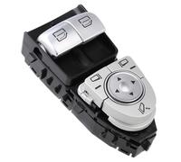 LSGGTIM W205 Interruptor de elevalunas A2059050302 Compatible para Mercedes Clase C W205 C160-C450 AMG 43/63 Vito W447 Interruptor de Elevalunas Delantero Izquierdo Interruptor de Ventana PowerMaster