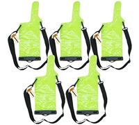 Lsgoodcare 2 fundas impermeables para radio de dos vías, impermeables, compatibles con Motorola Kenwood Midland UV-3R UV-5R PX-888 Walkie Talkie, 5 x 13.8 pulgadas, color blanco, Green, moderno