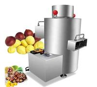 LSHFYV Maquina Descascaradora De Castañas, Maquina Comercial para Abrir Cáscaras De Castañas, Maquina Automática para Revisar Castañas, Sin Dañar Las Castañas,220V