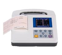 LSHFYV Monitor de ECG portátil de 12 Canales con demostración y Registro de Formas de Onda, inspección y análisis automáticos para análisis médicos.