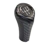 LSHIJI Palanca De Cambios Coche 5 6 Speed Gear SHIFT KNOB Palanca De Cambio(5 speed Carbon Fiber)