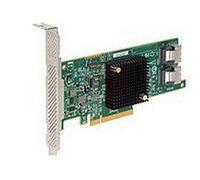 LSI 4 puertos Int & Ext de 4 puertos, 6 GB/s SATA + SAS, PCIe3.0, HBA Cable interno y documenta