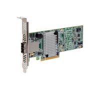 LSI LSI00438 MegaRAID SAS 9380-8e, PCI Express 3.0 x8, SAS de 12 Gb/s, 8 puertos SAS, compatible con RAID, compatibilidad del sistema operativo no restringida