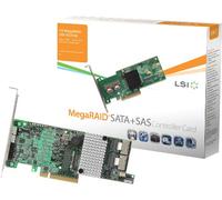 LSI MegaRAID SAS 9270-8i Kit - Tarjeta controladora (PCI-E 3.0, (DDR3 de 1 GB, 8 Puertos SAT SAS de 6 Gbps)