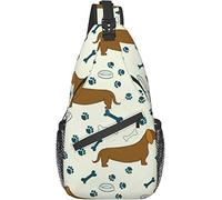 Lsjuee Death Head Hawk Moth Sling Bag Crossbody Sling Mochila Hombro Cofre Bolsa Viaje Senderismo Mochila para Mujeres Hombres Deportes al aire libre