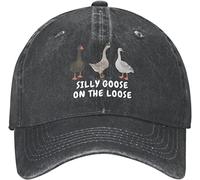 Lsjuee Sombrero Silly Goose On The Loose Sombrero Hombres Sombreros de béisbol Gorra Divertida