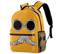 Lsjuee The Old Man Beard Backpack, Business Computer Backpack Bag Fit 14 pulgadas Laptop y Notebook