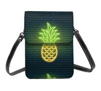 Lsjuee Un bolso cruzado de pino, bolso cruzado para teléfono móvil, bolso pequeño de Pu para mujer, bolso bandolera, bolso de hombro