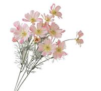 lskdnrufh Artificial Cosmos Flowers - Fake Gerbera Daisy Bouquet, Faux Silk Wildflowers with Stems for Home Table Decor, Farmhouse Floral Arrangement(Pink)