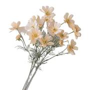 lskdnrufh Artificial Cosmos Flowers - Fake Gerbera Daisy Bouquet, Faux Silk Wildflowers with Stems for Home Table Decor, Farmhouse Floral Arrangement(Apricot)