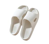 lskdnrufh Sandalias de EVA transpirables, zapatillas de ducha para mujeres y hombres, ligeras, antideslizantes, con puntera abierta, para baño, casa, al aire libre, sandalias para mujer, Pink, 40/41