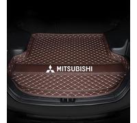 LSKJA Alfombrilla de Maletero Plana para Mitsubishi Lancer Evolution 10 X 2009, Alfombrilla para Maletero de Coche, Revestimiento de Carga Lateral Plano,A