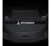 LSKJA Alfombrilla de Maletero Plana para Mitsubishi Lancer Evolution 10 X 2011, Alfombrilla para Maletero de Coche, Revestimiento de Carga Lateral Plano,B