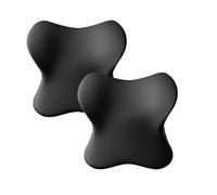 LSKJA Almohadas para el Cuello del automóvil para Civic 11.Gen 5-Door Hatchback 2021-2023, 100% Espuma viscoelástica y Funda extraíble Transpirable,2-A Black