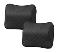 LSKJA Almohadas para el Cuello del automóvil para Subaru Outback 2019-2020, 100% Espuma viscoelástica y Funda extraíble Transpirable,2-A Black