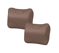LSKJA Almohadas para el Cuello del automóvil para Subaru Outback 2019-2020, 100% Espuma viscoelástica y Funda extraíble Transpirable,2-B Brown