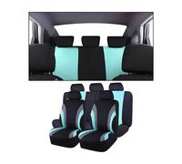LSKJA para Fiat Stilo Croma Bravo Palio Uno Fundas para Asientos de Coche, Protectores Completos para Asientos de Coche Transpirables, Accesorios Coche,A Green