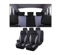 LSKJA para Fiat Stilo Croma Bravo Palio Uno Fundas para Asientos de Coche, Protectores Completos para Asientos de Coche Transpirables, Accesorios Coche,C Grey