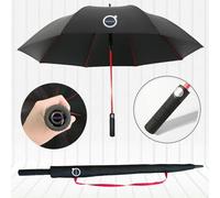LSKJA Paraguas Plegable Automático Secado Rápido Tela y Mango Antideslizante - Resistente al Viento Paraguas para Volvo XC-40 XC-60 XC-90,A