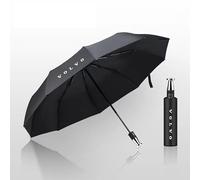 LSKJA Paraguas Plegable Automático Secado Rápido Tela y Mango Antideslizante - Resistente al Viento Paraguas para Volvo S40 S60 S70 S80 S90,A