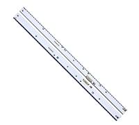 Lskjzzn 2 uds Tira LED Compatible for Sam Sung UE55KU6670 UN55MU7000 UE55MU6400 UE55KU6500 BN96-39595A 39596A BN96-39601A 39602A