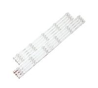 Lskjzzn 8 uds/Kit de tiras LED compatibles for LG 55 TV 55UJ6200 55UJ620 LC550EGJ(SK)(A4) RF-AZ550E30-0501A-20 RF-AZ550E30-0601B-20