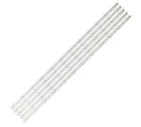 Lskjzzn Retroiluminación LED Tira de 12 lámparas Compatible for Philips 43quot; TV LB43014 V0_00 TPT430U3 EQLSJA.G 43PUS6501 43PUS6101 43PUS6201 43PUS7202 43PUH6101