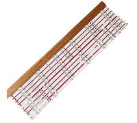 Lskjzzn Tiras de retroiluminación LED 12LED compatibles for HISENSE H55B7100UK H55B7100 H55B7300 H55B7300UK HD550V1U51-T0L4