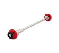 LSL Axle Balls Classic, DUCATI Streetfighter, rojo, eje delantero, rojo