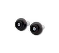 LSL CRASH BALLS CLASSIC Bar End Weights, Ø 14 mm, aluminio, negro