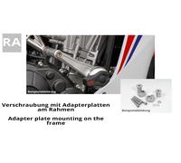 LSL Crash Pad® kit de montaje t VTR 1000 F, 97-06, plata