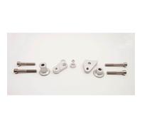 LSL CRASH PAD® ZX-6R, 09-12 Kit de montaje, plata