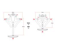 LSL MANTIS-RS PRO, BMW R nineT 13-, incluida la luz de matrícula, negro