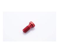 LSL Perno hueco de aluminio M10x1.25, rojo, rojo