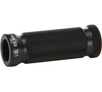 LSL Reposapiés de carreras LSL ALU, NEGRO ADONIZADO, PAR