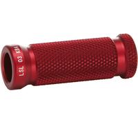 LSL Reposapiés de carreras LSL ALU, ROJO-ADONIZADO, PAR