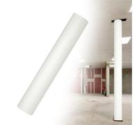 LSMDPT Protectores para Postes Baloncesto Almohadilla Redonda para Poste De Baloncesto Azul/Blanco para Exteriores, Acolchado Redondo para Poste De Baloncesto para Entrenamiento(A,Dia 13 cm/H 120 cm)
