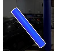 LSMDPT Protectores para Postes Baloncesto Almohadilla Redonda para Poste De Baloncesto Azul/Blanco para Exteriores, Acolchado Redondo para Poste De Baloncesto para Entrenamiento(B,Dia 10 cm/H 100 cm)