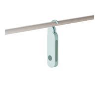 LSNNMU 2pcs Folding Clothes Drying Rack - Travel For Laundry Portable And Collapsible With Hook Para Balcon(Green)