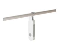 LSNNMU 2pcs Folding Clothes Drying Rack - Travel For Laundry Portable And Collapsible With Hook Para Balcon(White)