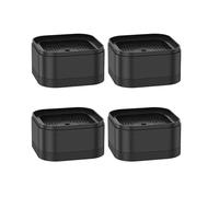 LSNNMU 4 elevadores de Muebles Resistentes for Cama, Silla, Mesa, Almohadilla pie Antideslizante, Protector Suelo, Patas, Elevador para Muebles