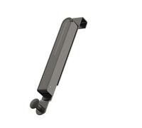 LSNNMU Aluminum Alloy Over The Door Hanger No Drilling Space Save Laundry Drying Rack With Retractable Rod Heavy Duty Coat Hat Para Balcon(Grey-Style A)