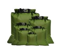 LSNNMU Bolsa Seca Impermeable 6 uds 1,5/2,5/3/3,5/5/8L 5 Bolsa Seca Impermeable Paquete Saco natación Rafting Kayak río Trekking Flotante navegación Canoing canotaje(Green)