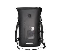 LSNNMU Bolsa Seca Impermeable Bolsa Seca Impermeable for Deriva Mochila de natación Mochilas Hombro for Trekking en río Gran Capacidad Buceo húmeda Saco Agua(Black)