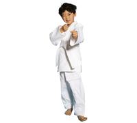 LSNNMU Trajes Judo Ropa de Judo, Ropa de Judo de algodón estándar Gruesa for Hombres y Mujeres, Ropa de competición Azul y Blanca for Adultos Principiantes(White,170cm)