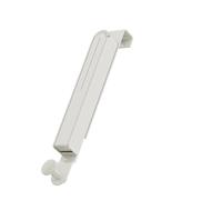 LSNNMU Wall Mounted Clothes Drying Rack Retractable Foldable Holder Punch-Free For Travel Or Home Para Balcon(White-2cm)